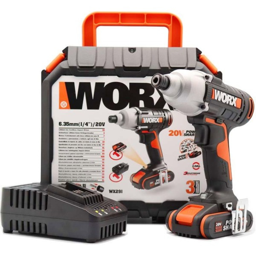 Worx WX291 20 Volt 2.0 Ah. Li-Ion 170 Nm Şarjlı Darbeli Tornavida Oto Boyaları Fiyatı