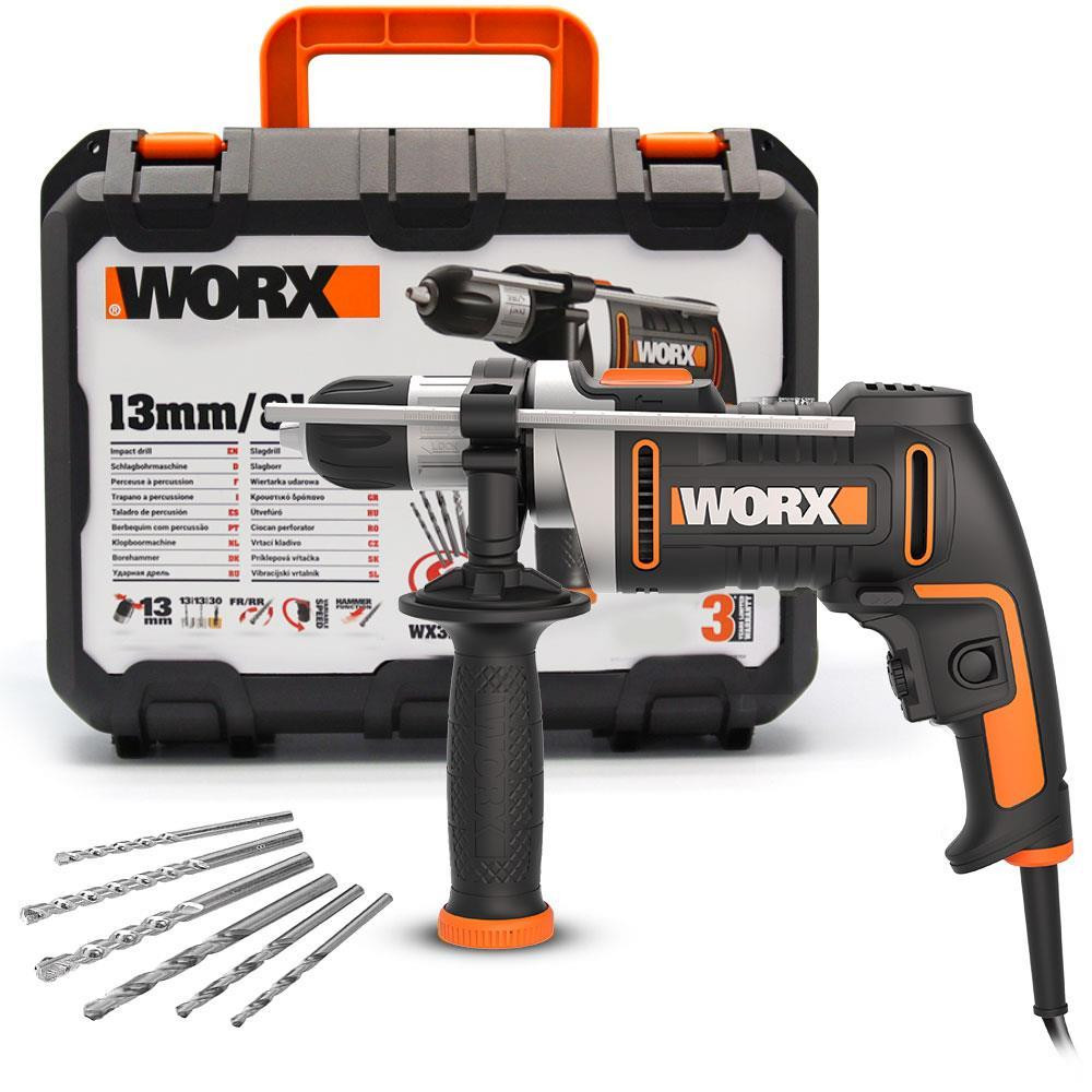 WORX WX328 810Watt 13Mm Profesyonel Darbeli Matkap + 6 Adet Uç Oto, Bahçe, Yapı Market Fiyatı