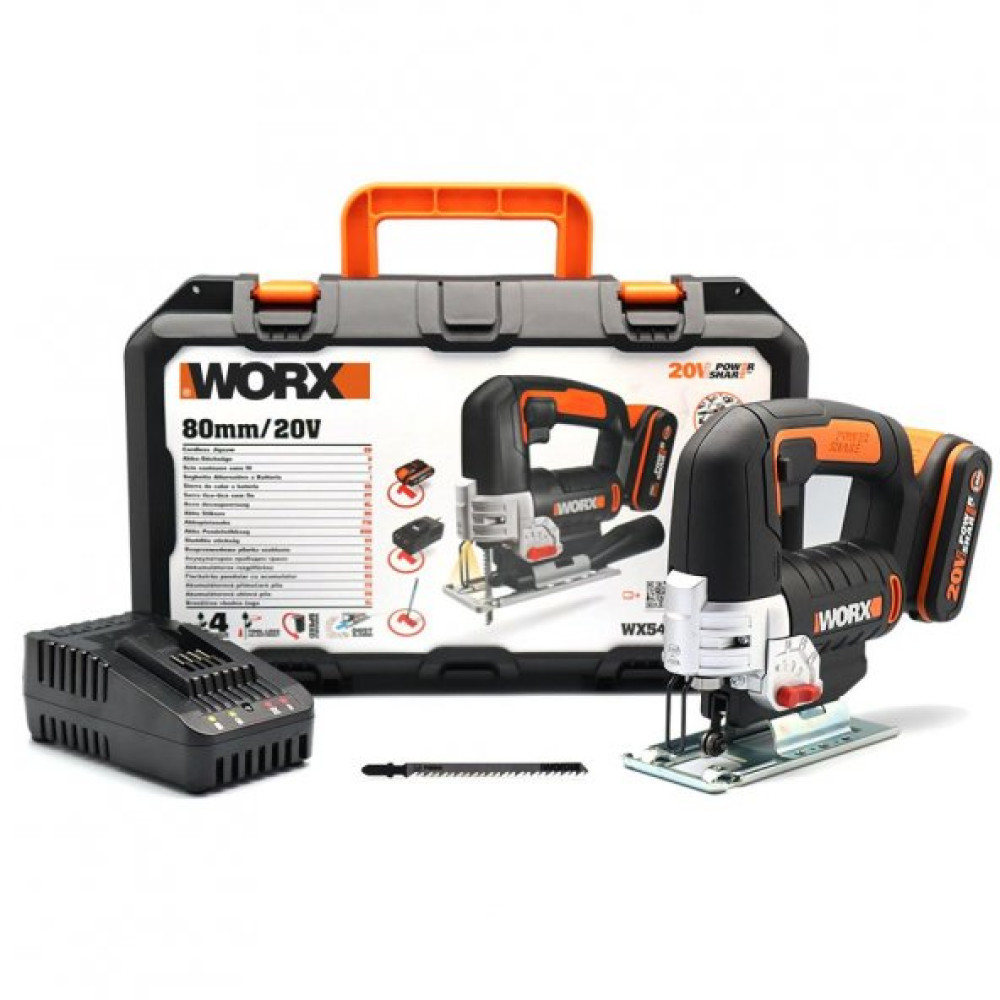 Worx Wx543 20Volt 2.0Ah Liion Profesyonel Dekupaj Testere Dekupaj Testere Fiyatı