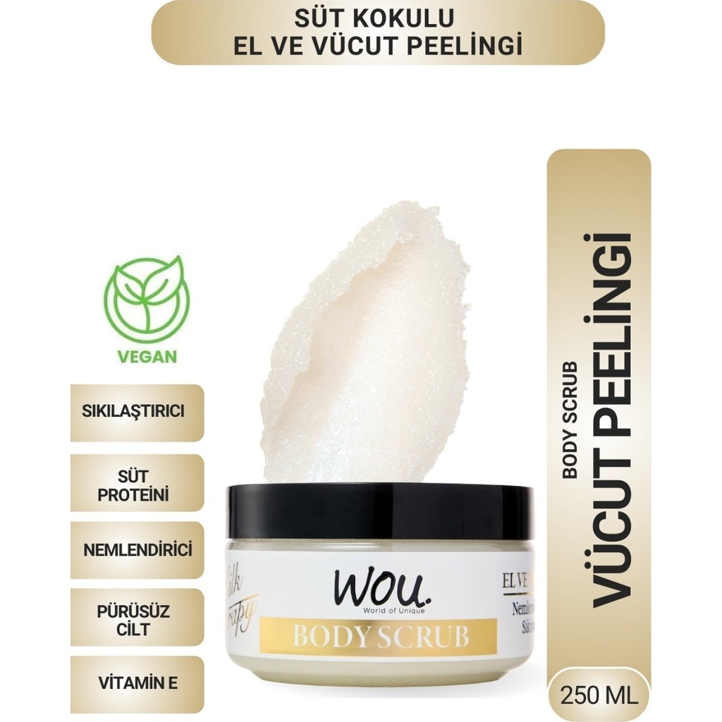 Wou World Of Unique Milk Therapy Body Scrub Sıkılaştırıcı,arındırıcı,n Giyim & İç Giyim Fiyatı