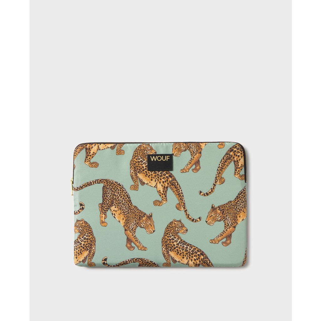 Wouf Emerald Leopard - Laptop Kılıfı 13" & 14" - Çok Renkli - 34x25x2 cm SSD / Solid State Drive Fiyatı