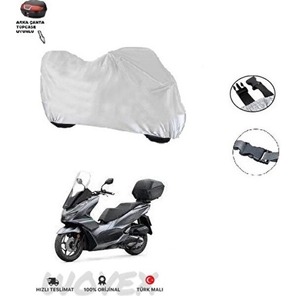 Wovex Honda Pcx 150 Arka Çanta Uyumlu Motosiklet Brandası,branda,örtü Motorsiklet Brandaları Fiyatı