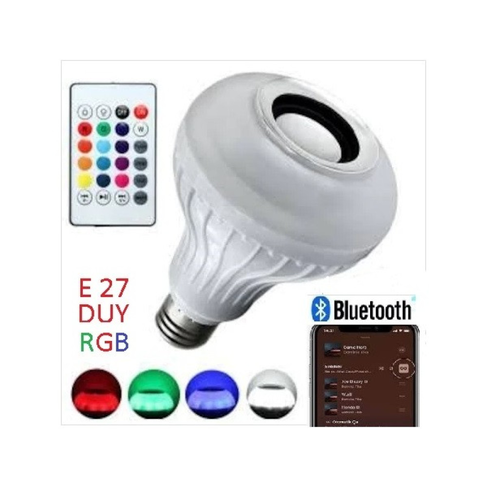 Wow Bluetooth Hoparlör Kumandalı LED Lamba Led Aydınlatmalar Fiyatı