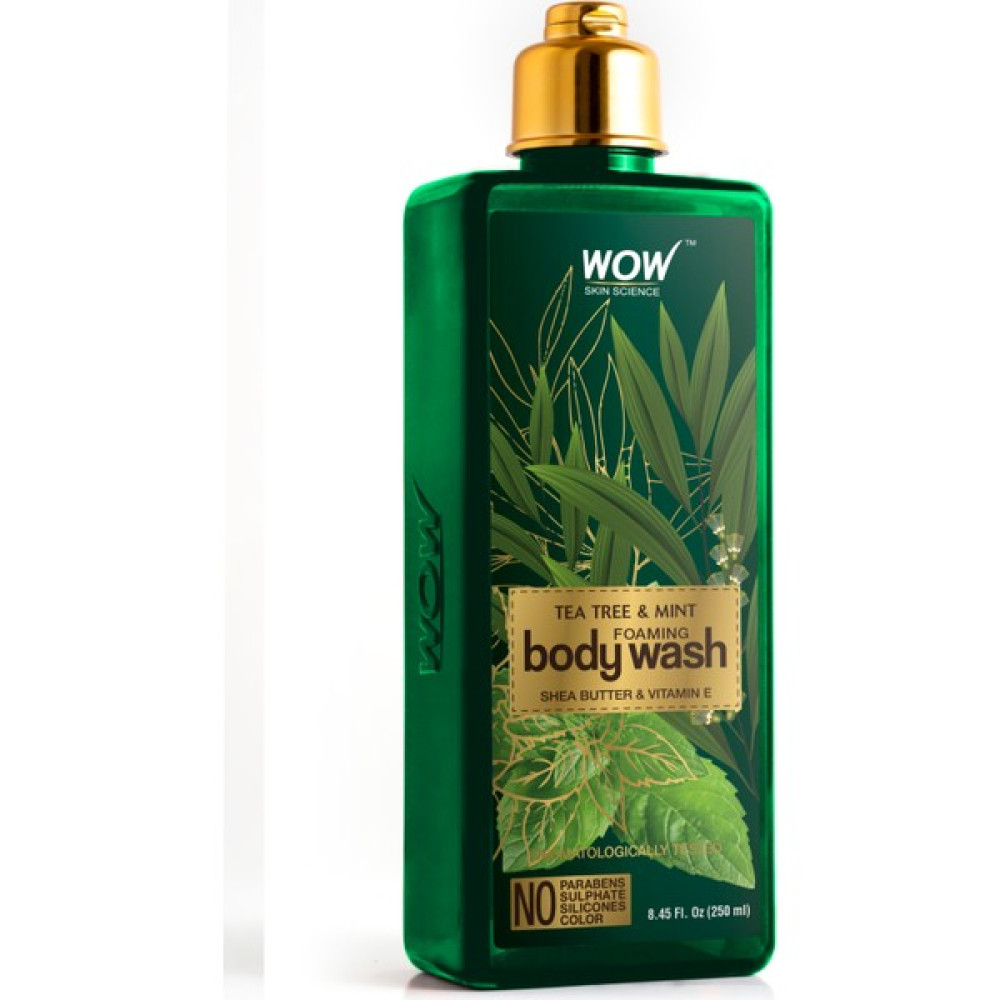 Wow Skin Science Çay Ağacı Duş Jeli -Shea Yağı, Çay Ağacı ve Nane Esansiyel Yağları ve E Vitamini- 250ML Oto Boyaları Fiyatı