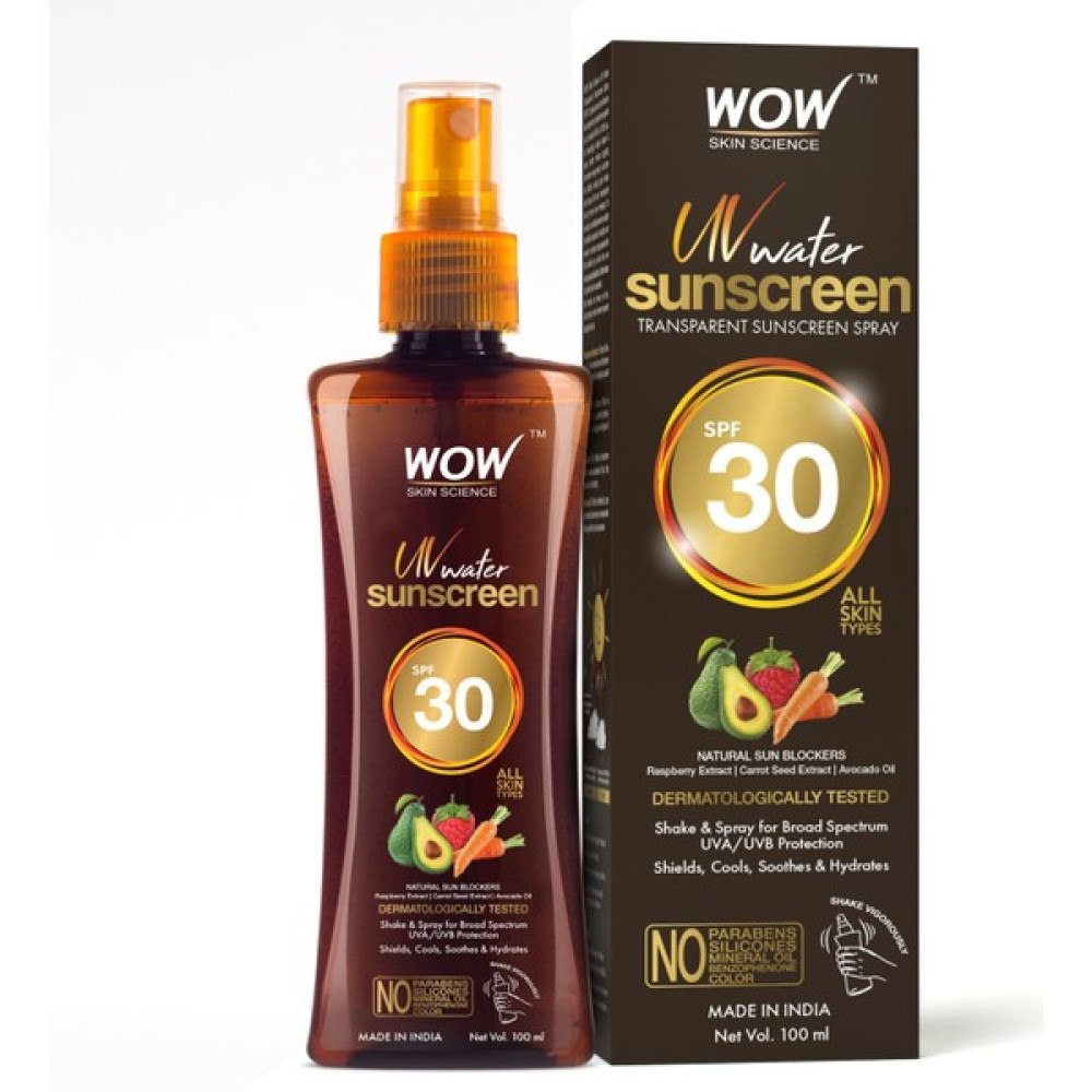 Wow Skin Science Güneş Koruyucu SPREY-ŞEFFAF-SPF30 Doğal Içerikli Uva/uvb Koruma-Makyaj Üstü Kullanıma UYGUNDUR.100ML Güneş Kremleri ve Losyonları Fiyatı
