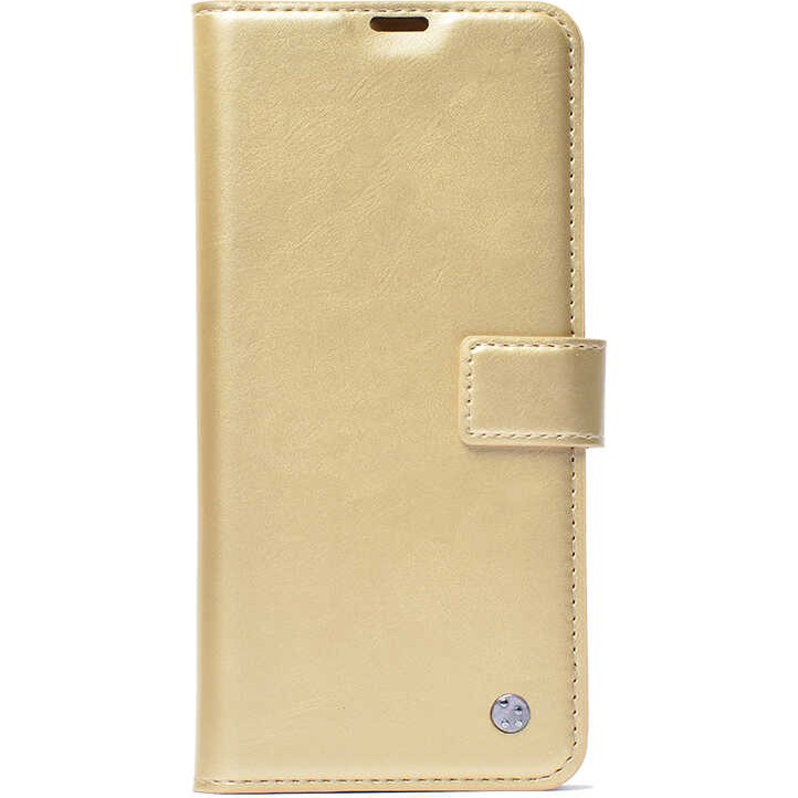 Wowacs Apple iPhone 5s ile Uyumlu Kılıf Kart ve Para Bölmeli Cüzdanlı Kapaklı Telefon Kılıfı Kapak - Gold Cep Telefonu Kılıfı Fiyatı