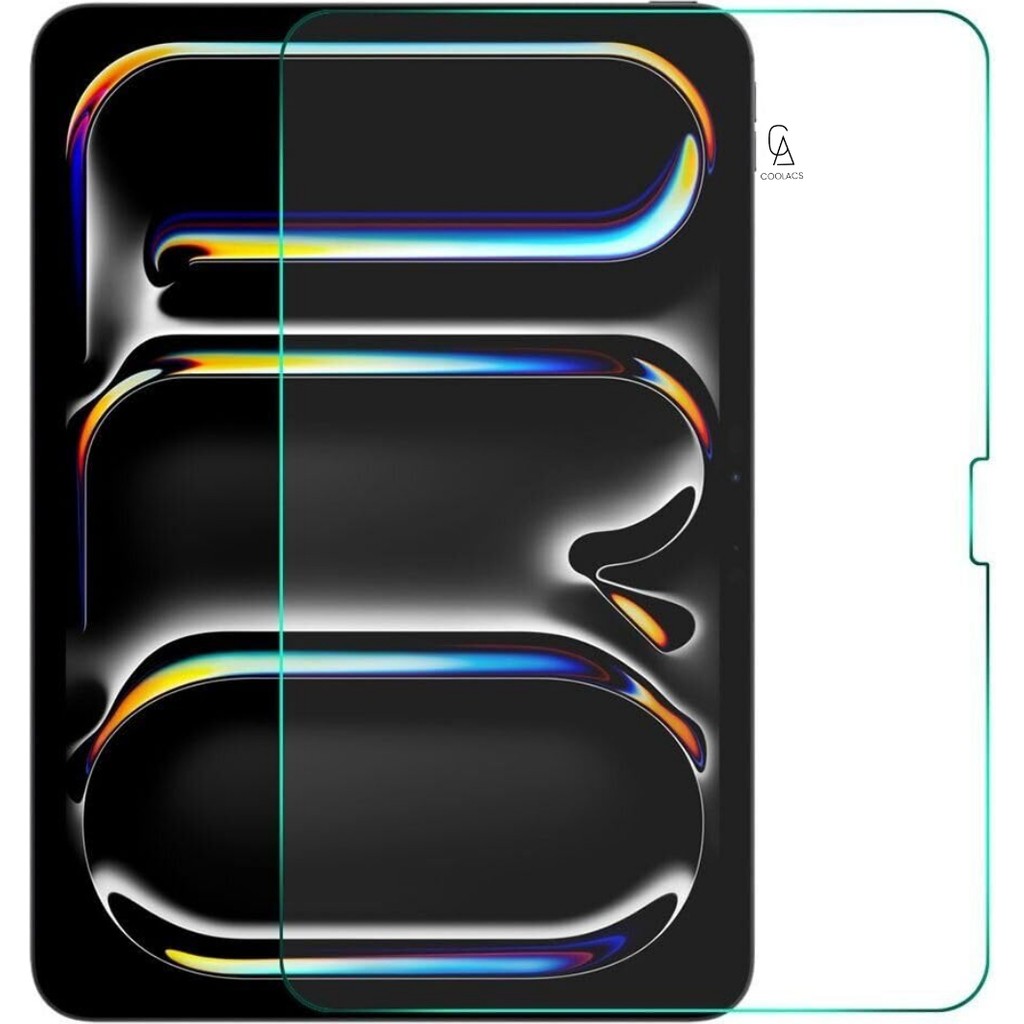 Wowacs iPad Pro 11 Inç 2024 M4 (A2836-A2837) ile Uyumlu Temperli Kırılmaz Cam Ekran Koruyucu - iPad Pro 11 inç 2024 (M4) - Şeffaf Cep Telefonu Ekran Koruyucusu Fiyatı