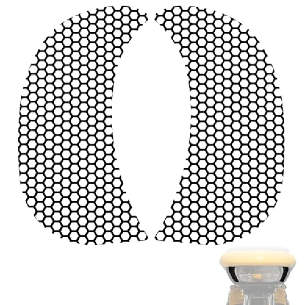 WOWTK Fairing Mesh Grill Side Vent Screen fits for Harley Davidson Road Glide 2015-2024