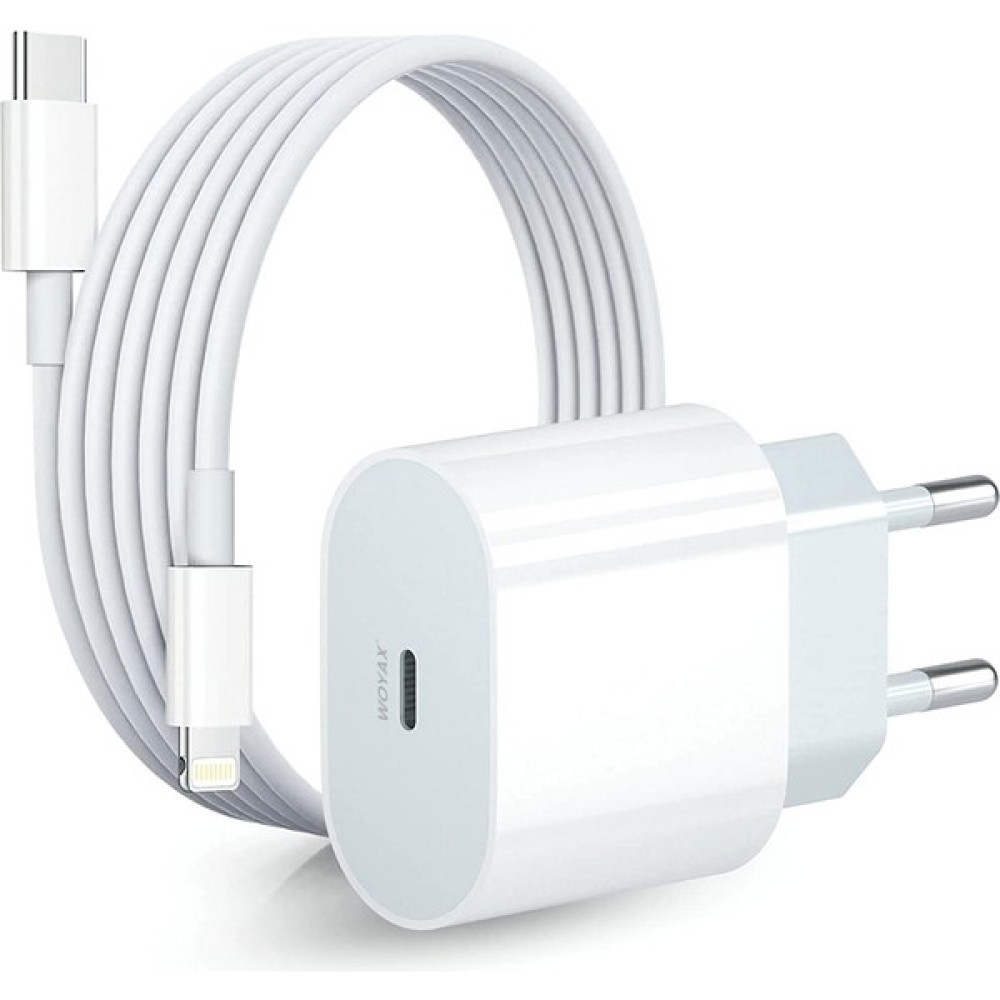 Woyax by Deji iPhone Uyumlu Hızlı Şarj Aleti 8 / X / XS / XR / 11 / 12 / 13 / 14 / Pro / Max / Mini / Plus 20W Adaptör Set Cep Telefonu Şarj Cihazı Fiyatı