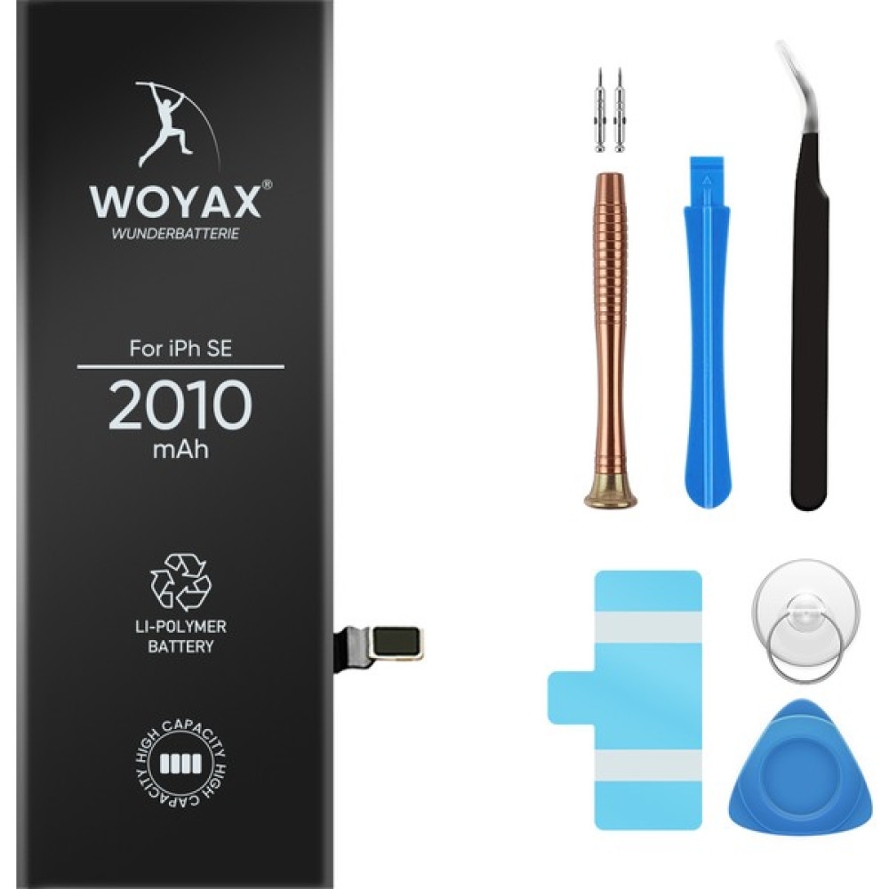 Woyax iPhone SE Uyumlu Premium Batarya 2010 mAh Cep Telefonu Bataryası Fiyatı