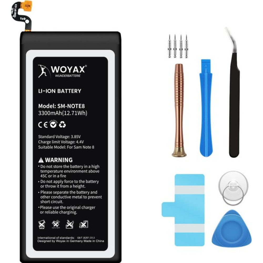 Woyax Samsung Galaxy Note 8 Uyumlu Premium Mucize Batarya Eb-bn950abe Cep Telefonu Bataryası Fiyatı
