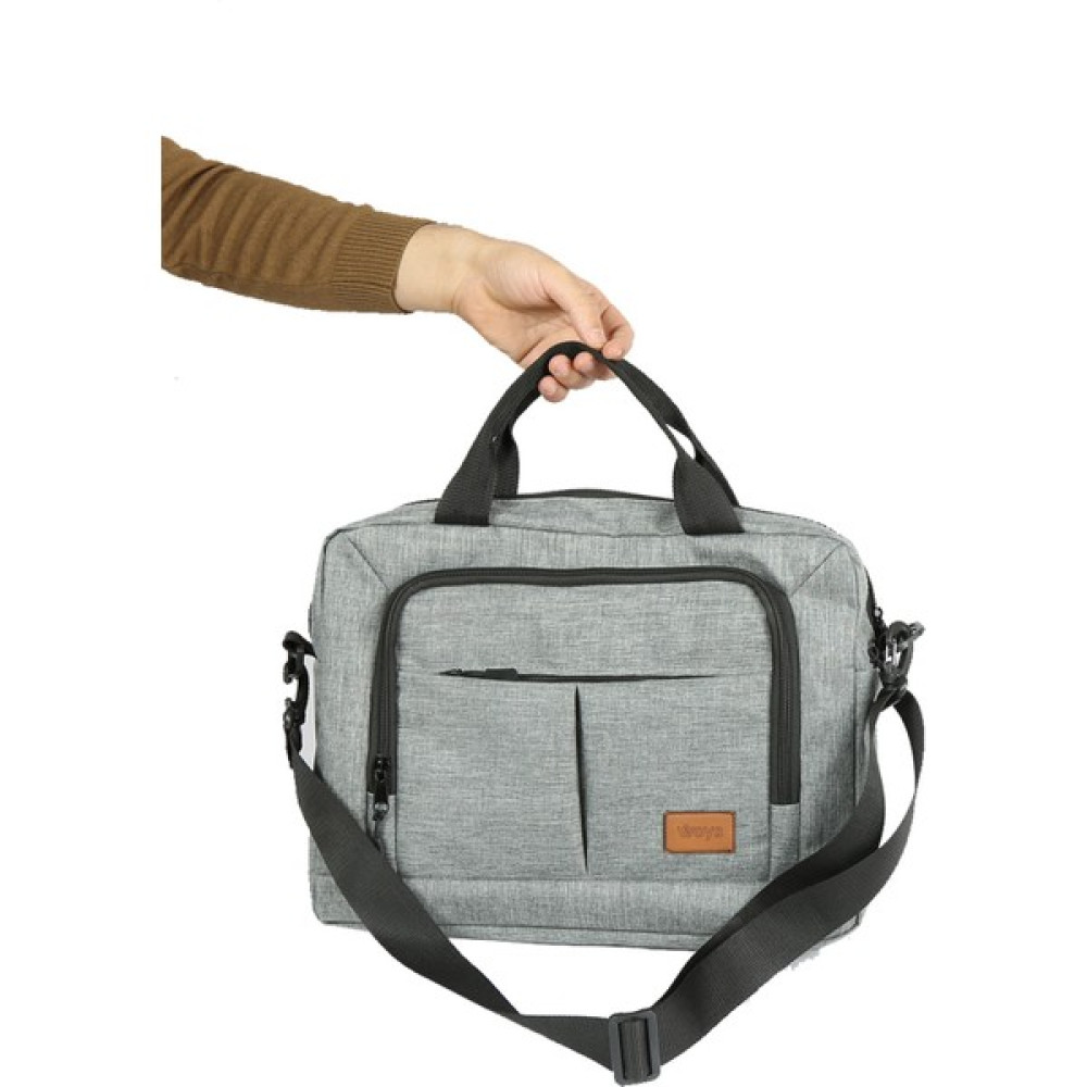 Woys Bags 15.6" Gri Evrak Bilgisayar Notebook Laptop Çantası - Açık Gri Dizüstü Bilgisayar Aksesuarları Fiyatı