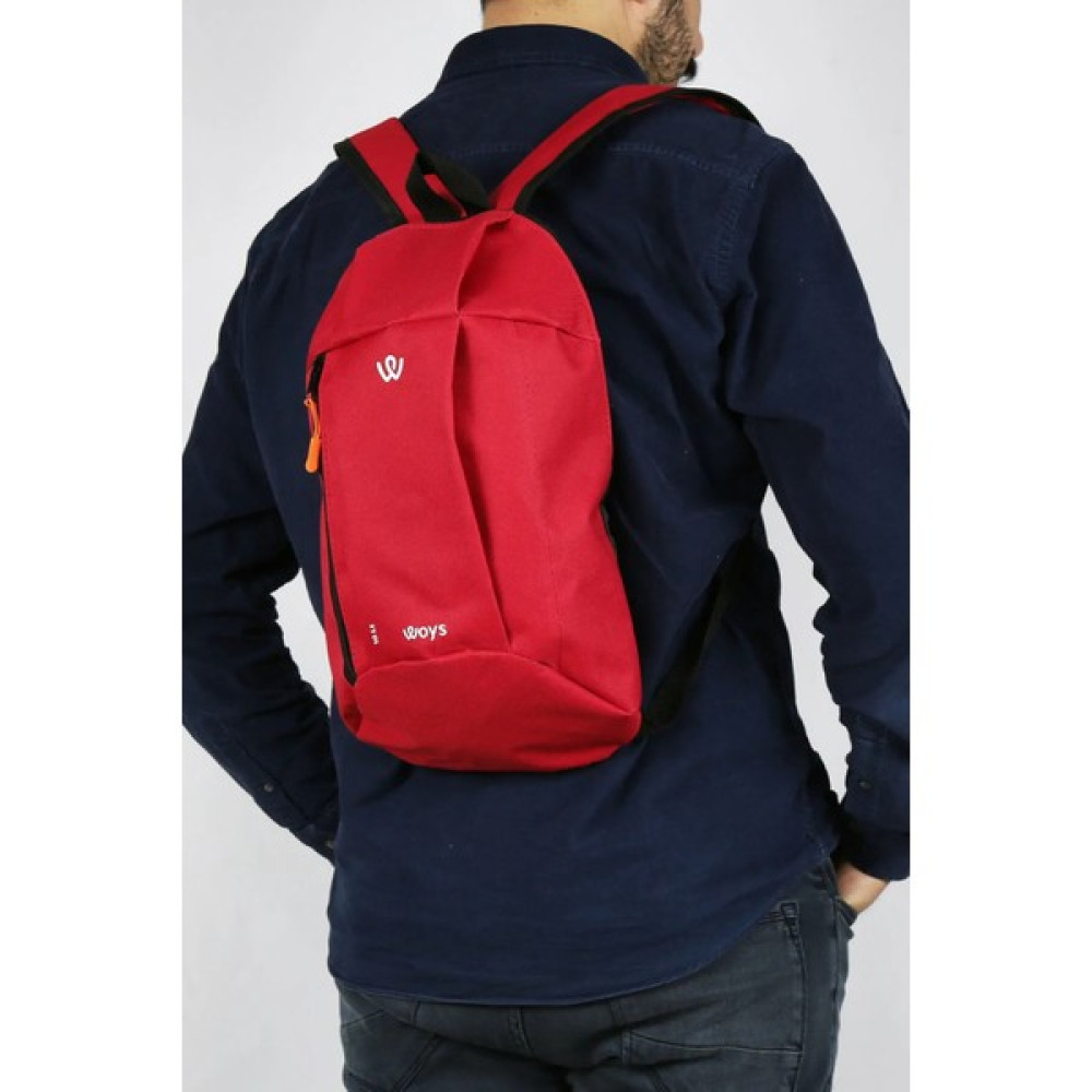 Woys Bags Kırmızı Kamp Bisiklet Yürüyüş Mini Sırt Çantası Sırt Çantası (Outdoor) Fiyatı