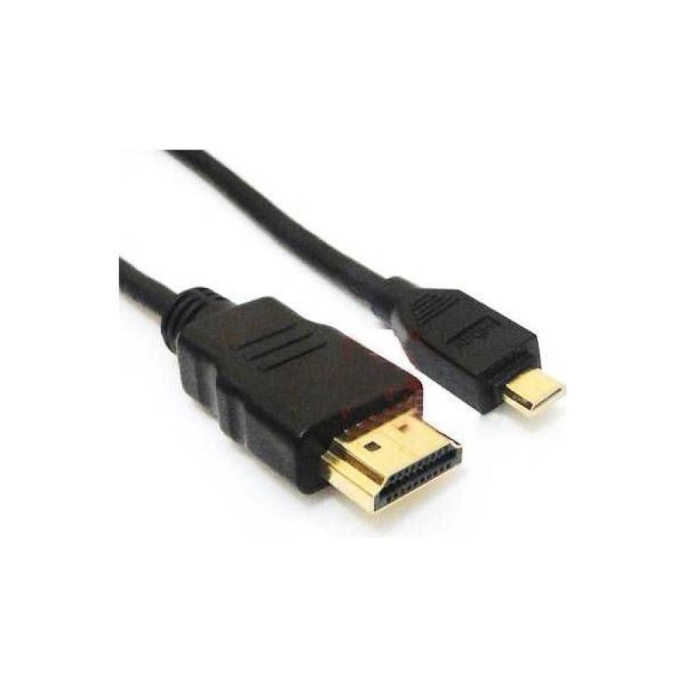 Wozlo 1.5m Micro HDMI To HDMI Kablo 3D Full Hd Mikro HDMI Ses Görüntü Kablosu - Siyah - 1,5 m Görüntü Kablosu Fiyatı