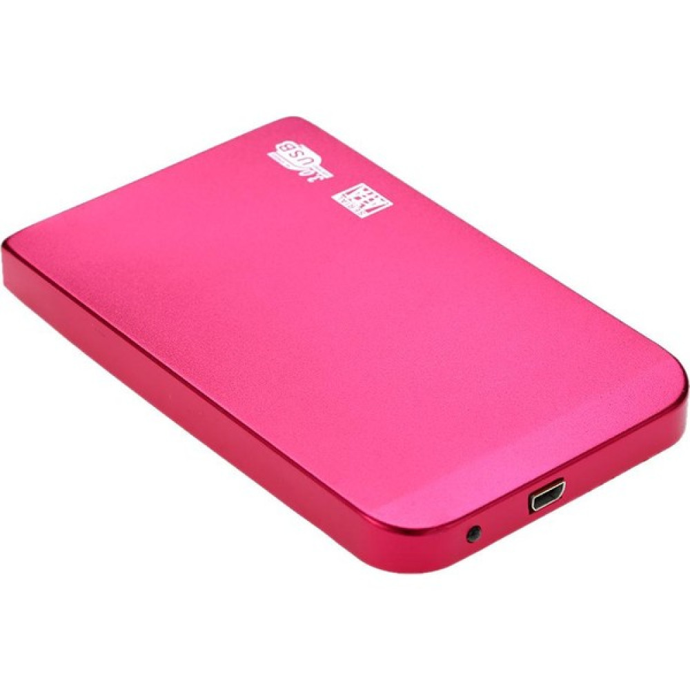 Wozlo 2.5'' Inç Slim Sata Harddisk Kutusu Harici HDD Kutu Harddisk Veri Taşıma - Pembe HDD Kutuları Fiyatı