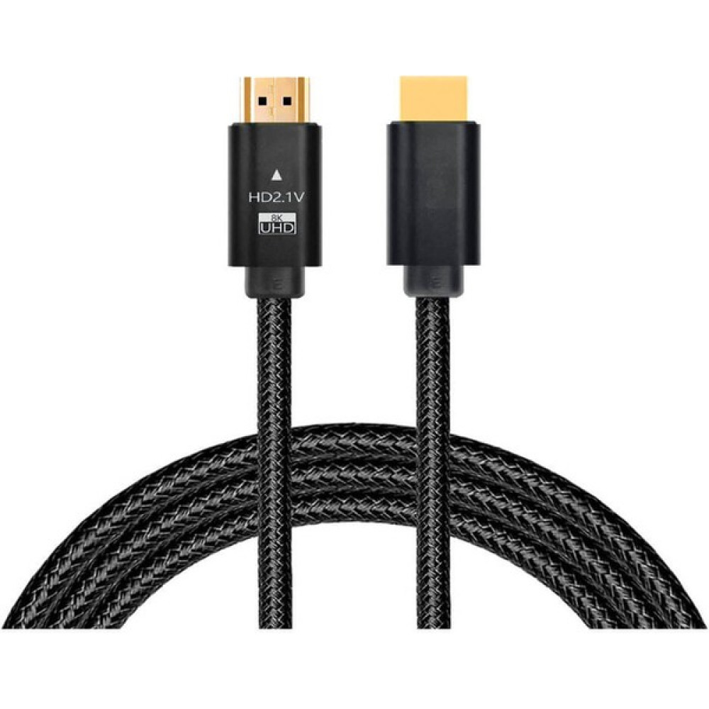 Wozlo 3 Metre HDMI 2.1 Kablo Ultra Hdr UHD 8K@60hz, 4K@120hz, 48GBS Ses ve Ethernet HDMI Kablosu HDMI Kablo Fiyatı