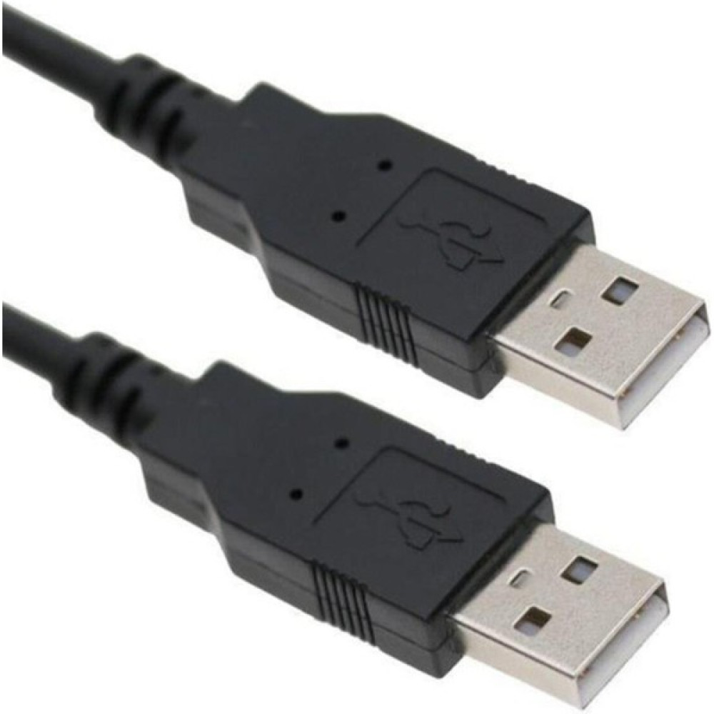 Wozlo 3 Metre USB Erkek Erkek Kablo - USB 2.0 Siyah Iki Ucu Erkek Kablo Güç Kablosu Fiyatı