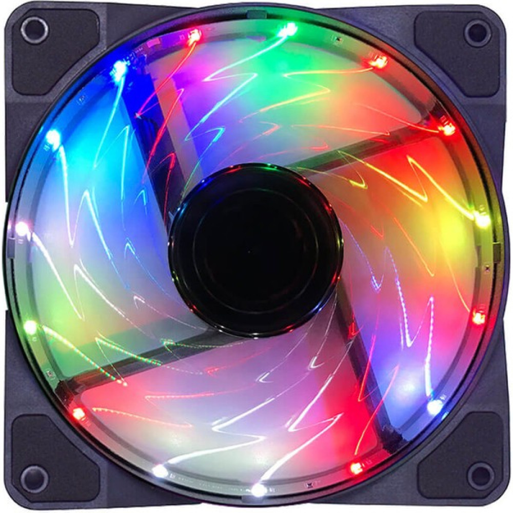 Wozlo 3D - 15 LED - Lastik Pad - Argb 12 cm Kasa Fanı Soğutucular Fiyatı