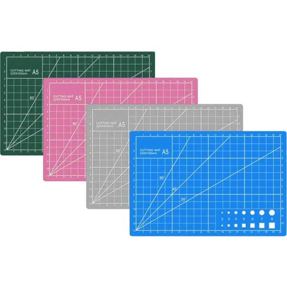 Wozlo A5 Kesme Matı - Cutting Mat - Kesme Altlığı - Kesim Tablası - 22*15cm - Yeşil Kesme Tahtaları / Kesim Tablaları Fiyatı