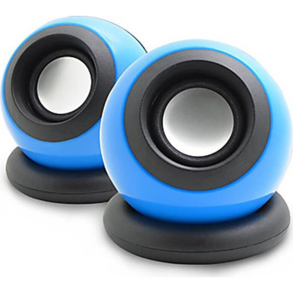Wozlo D-008 Masaüstü Dizüstü USB Mini Taşınabilir Mini Hoparlör USB Speaker - Mavi - Siyah - Mavi Bilgisayar Speaker Fiyatı