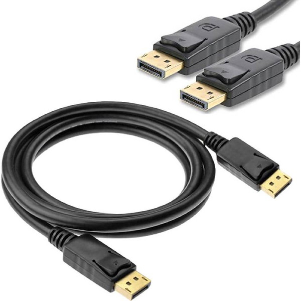 Wozlo Displayport To Displayport Kablosu Display Port Dp Bağlantı - Dp To Dp - 3 mt - Siyah - 3 m Görüntü Kablosu Fiyatı
