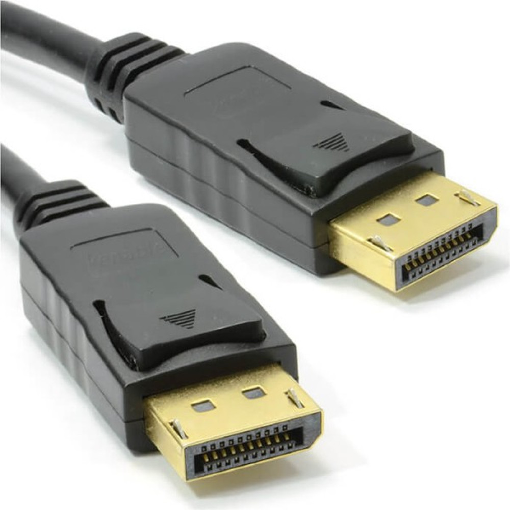 Wozlo Displayport To Displayport Kablosu Display Port Dp Bağlantı - Dp To Dp - 5 mt - Siyah - 5 m Görüntü Kablosu Fiyatı