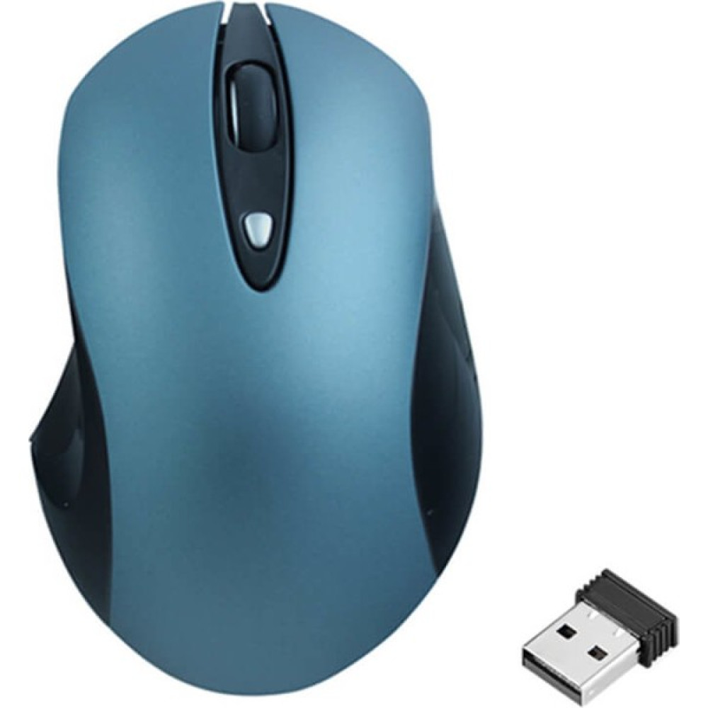 Wozlo G-189 Kablosuz Mouse Mute Silent Sessiz Optik Wireless Mouse - Mavi Klavye - Mouse Fiyatı