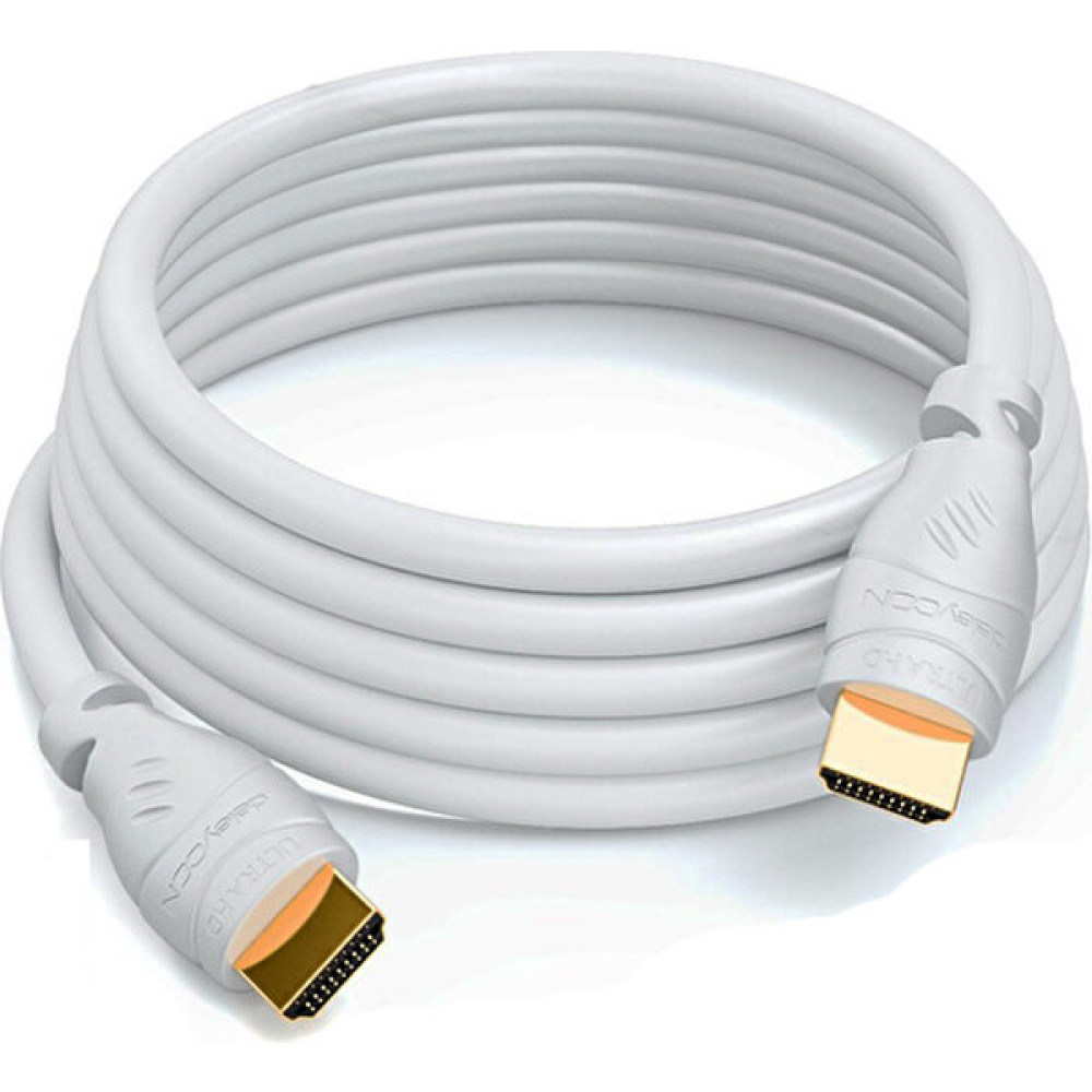 Wozlo HDMI Kablo Tv Ps3 LCD Xbox Projeksiyon V1.4 HDMI Kablosu Full Hd 1080P Beyaz - 10 mt HDMI Kablo Fiyatı