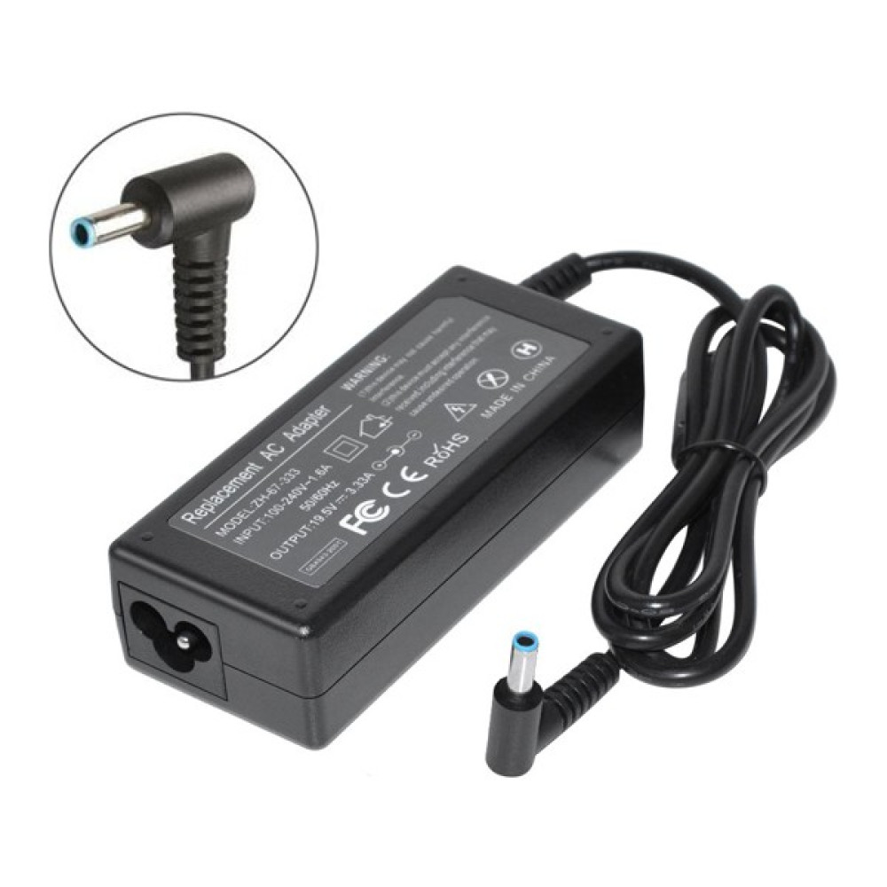 Wozlo Hp Envy Yeni Nesil 4 6 14 19.5V 3.33A Adaptör Şarj Aleti 4.5*3.0mm - Siyah Laptop Adaptör Fiyatı
