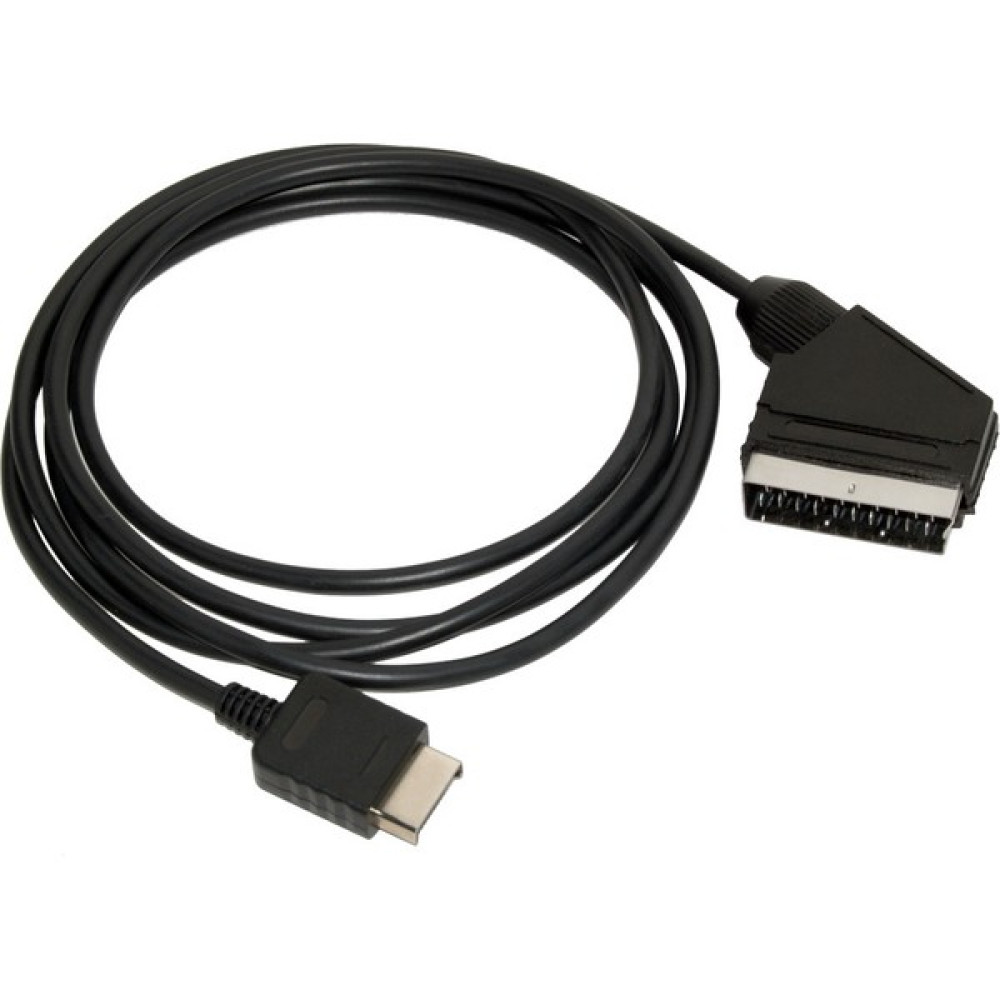 Wozlo Ps2 Ps3 Scart Av Rgb Bağlantı Kablosu Playstation 2 3 Scart Tv Bağlantı Kablosu 1.8mt - Siyah PlayStation 2 - 3 Oyunları Fiyatı