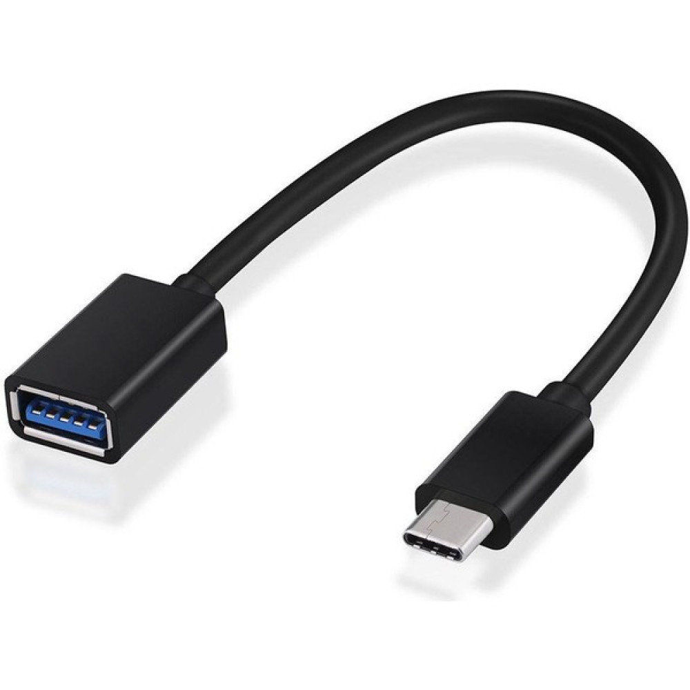 Wozlo Type-C To USB 3.0 (Yüksek Hızlı 10GBPS) Veri Aktarımı Otg Çevirici Dönüştürücü Adaptör - Siyah Cep Telefonu Kablosu Fiyatı