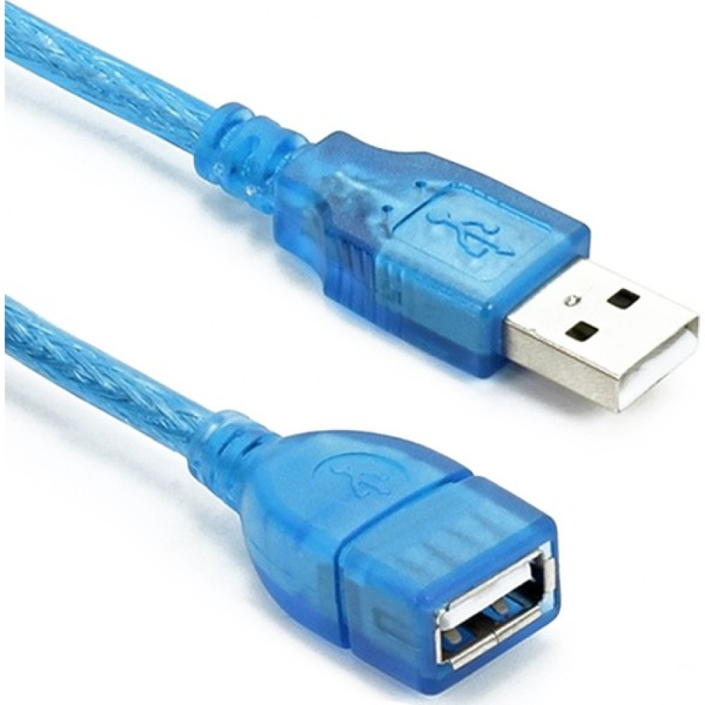 Wozlo USB 2.0 Uzatma Kablosu Dişi Erkek Uzatıcı USB Uzatma Kablo - 50CM - Mavi - 0,5 m Seri & Paralel Kablo Fiyatı