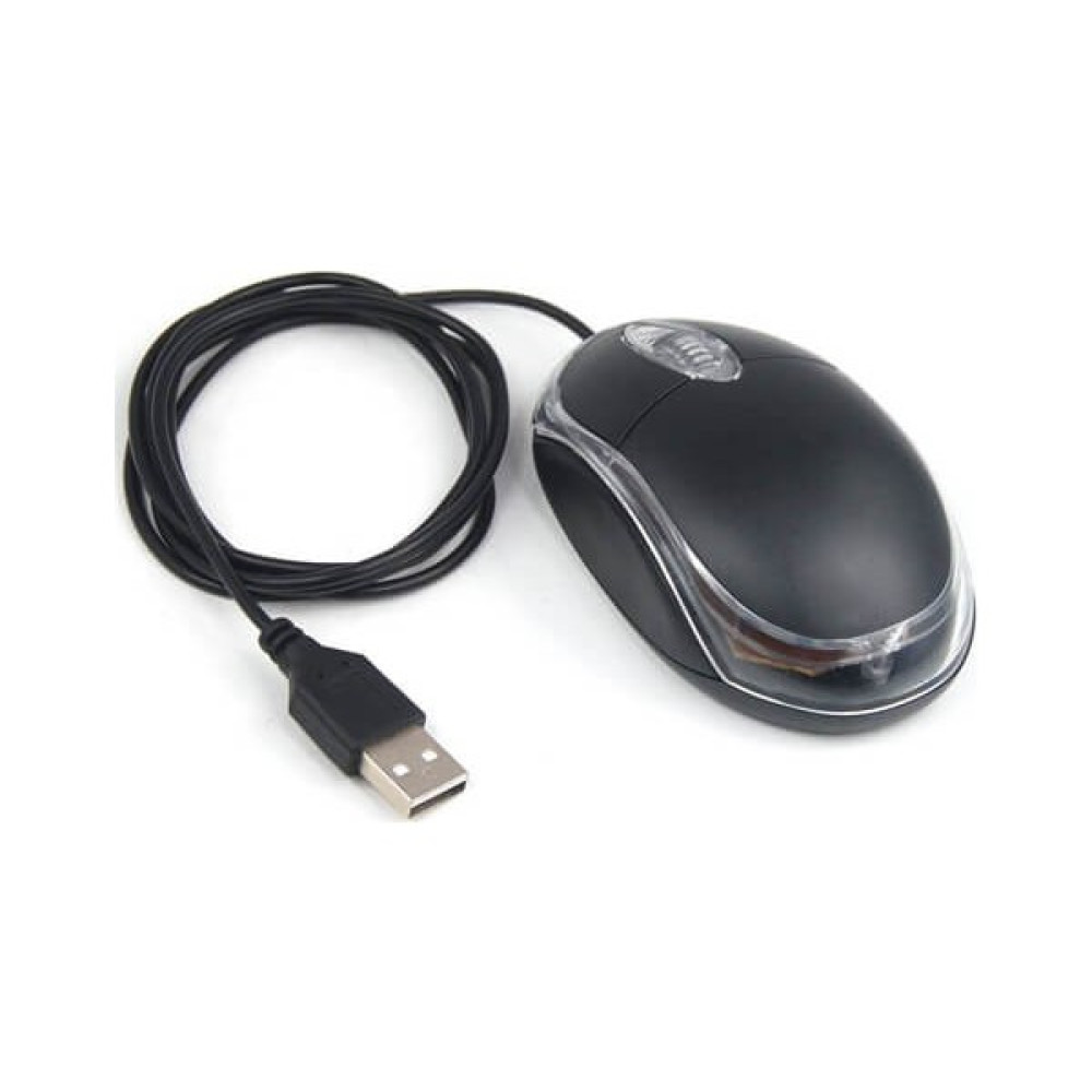 Wozlo WZ-800 Optik USB Mouse Kırmızı Işıklı Mini USB Maus - Gri Klavye - Mouse Fiyatı