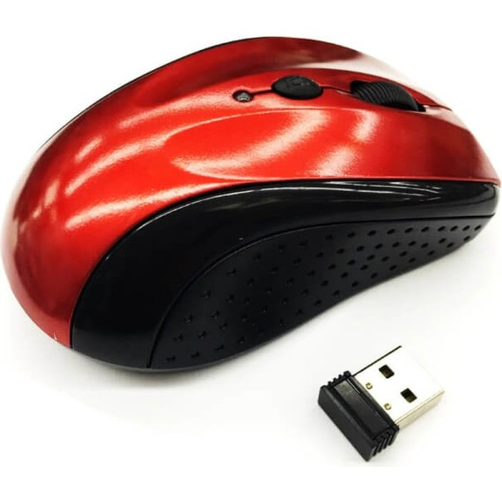 Wozlo WZ-802 1600 Dpı 6 Tuşlu Kablosuz Optik Mouse Kırmızı Klavye - Mouse Fiyatı