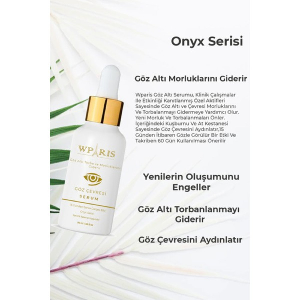 Wparis Göz Altı Torba ve Morluklarını Giderici Göz Serumu 50 ml Göz Kremi Fiyatı