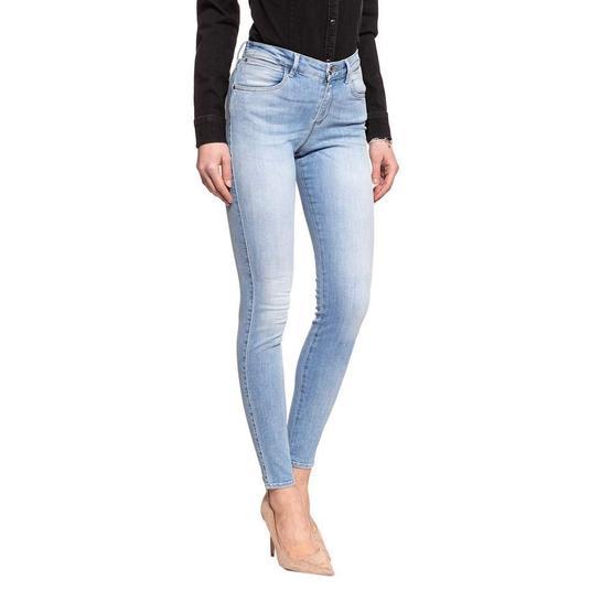 Wrangler Skinny kadın kot pantolon Blau (Light Charm 17u) 25W / 32L