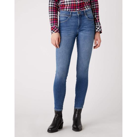Wrangler Skinny kadın kot pantolon Blau (Soft Water 10y) 30W / 34L Bayan Jeans / Kot Pantolon Fiyatı
