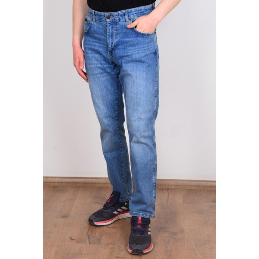 Wrangler W12SCSZ84 Texas Slim Buz Mavisi Erkek Kot Pantolon Erkek Jeans / Kot Pantolon Fiyatı