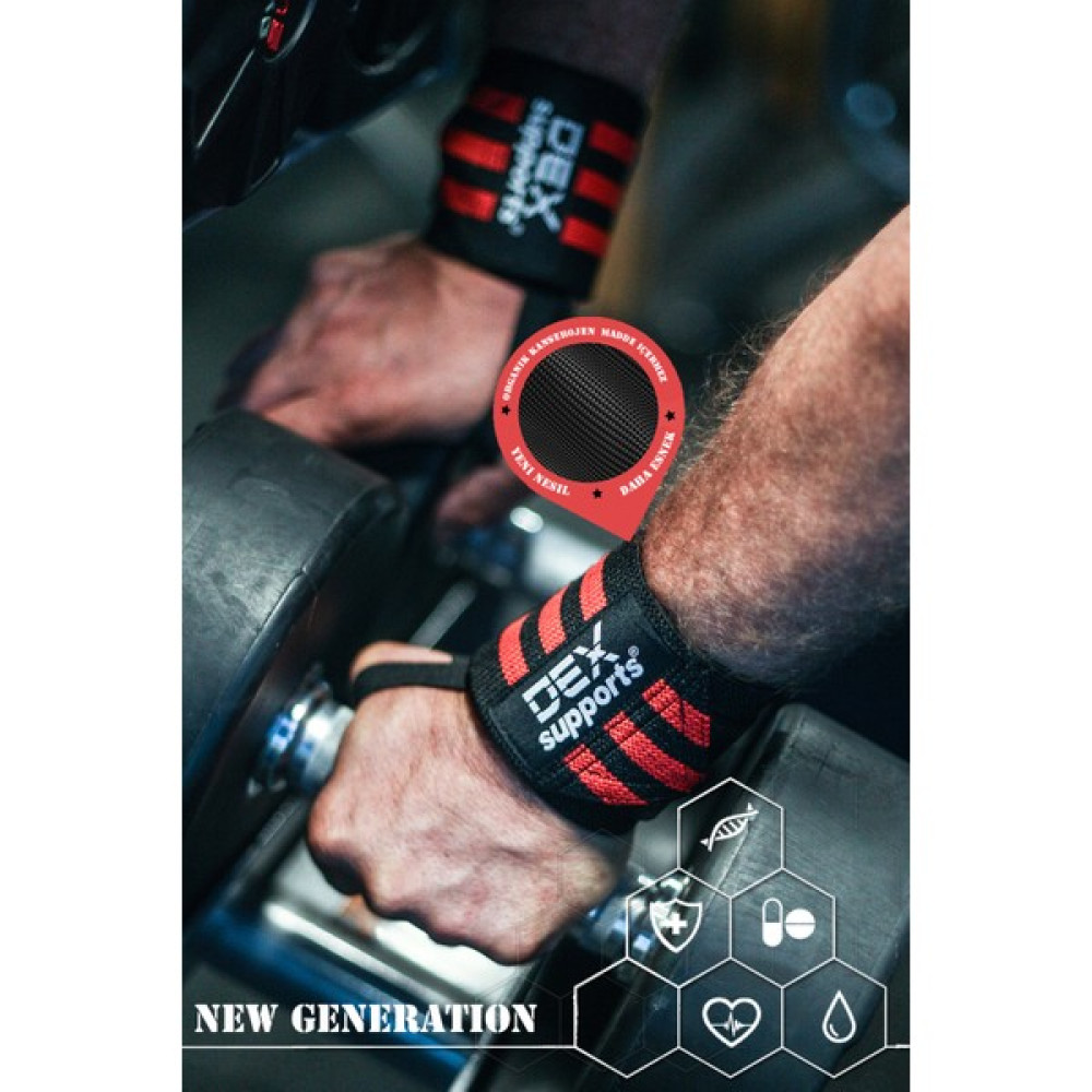 Wrist Wraps Fitness Bileklik Crossfit Bilekliği Ağırlık Bileklik Desteği 2'Li Paket Fitness Kondisyon Aksesuarları Fiyatı
