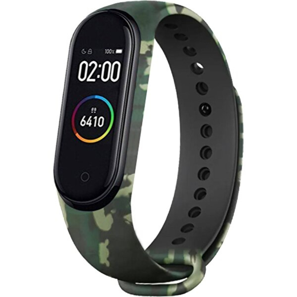 Wrysoon Xiaomi Mi Band 3 | Mi Band 4 Uyumlu Silikon Yüksek Kalite Kordon - Kamuflaj Yeşil Giyilebilir Teknoloji Aksesuarları Fiyatı