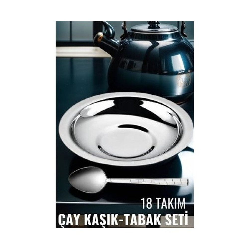 Wsell Mall 18 Takım Çay Tabağı Kaşık Seti Veneta Design 719309 Mutfak Gereçleri Fiyatı
