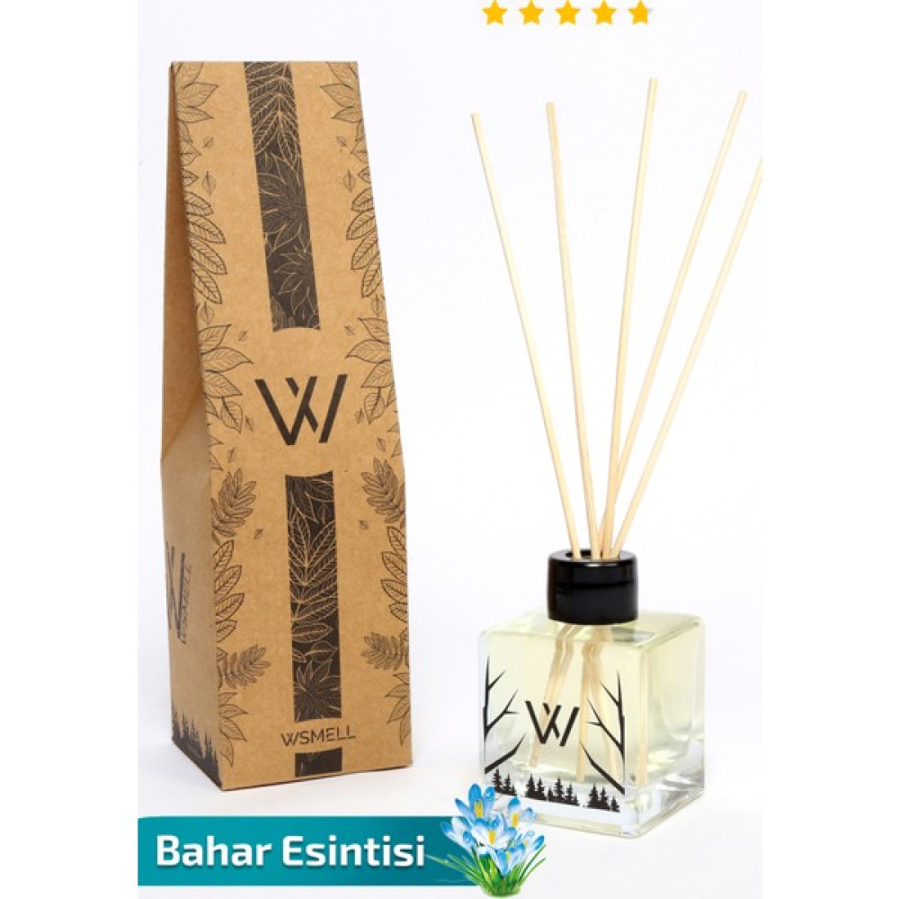 Wsmell Bahar Esintisi - Clean Room 100 ml Temizlik Hissi Veren Bambu Çubuklu Oda Kokusu Koku Giderici Bahar Esintisi Oda Kokusu Fiyatı