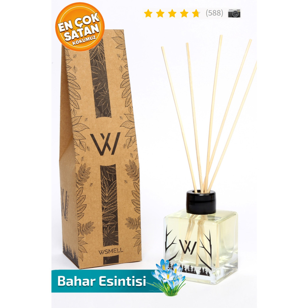 WSMELL Bahar Esintisi - Clean Room -özel Fiyat- Temizlik Hissi Veren Bambu Çubuklu Oda Kokusu Koku Giderici Deterjan ve Temizlik Ürünleri Fiyatı