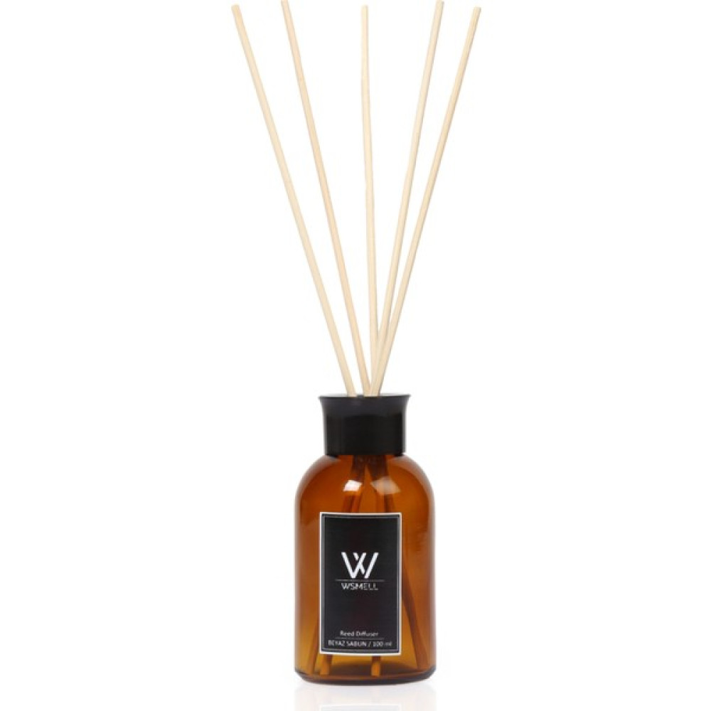 Wsmell Beyaz Sabun Oda Kokusu - 100 ml Beyaz Sabun Bambu Çubuklu Doğal Oda Ortam Kokusu - Kötü Koku Giderici Sabun Kokusu - Hamam Kokusu Oda Kokusu Fiyatı