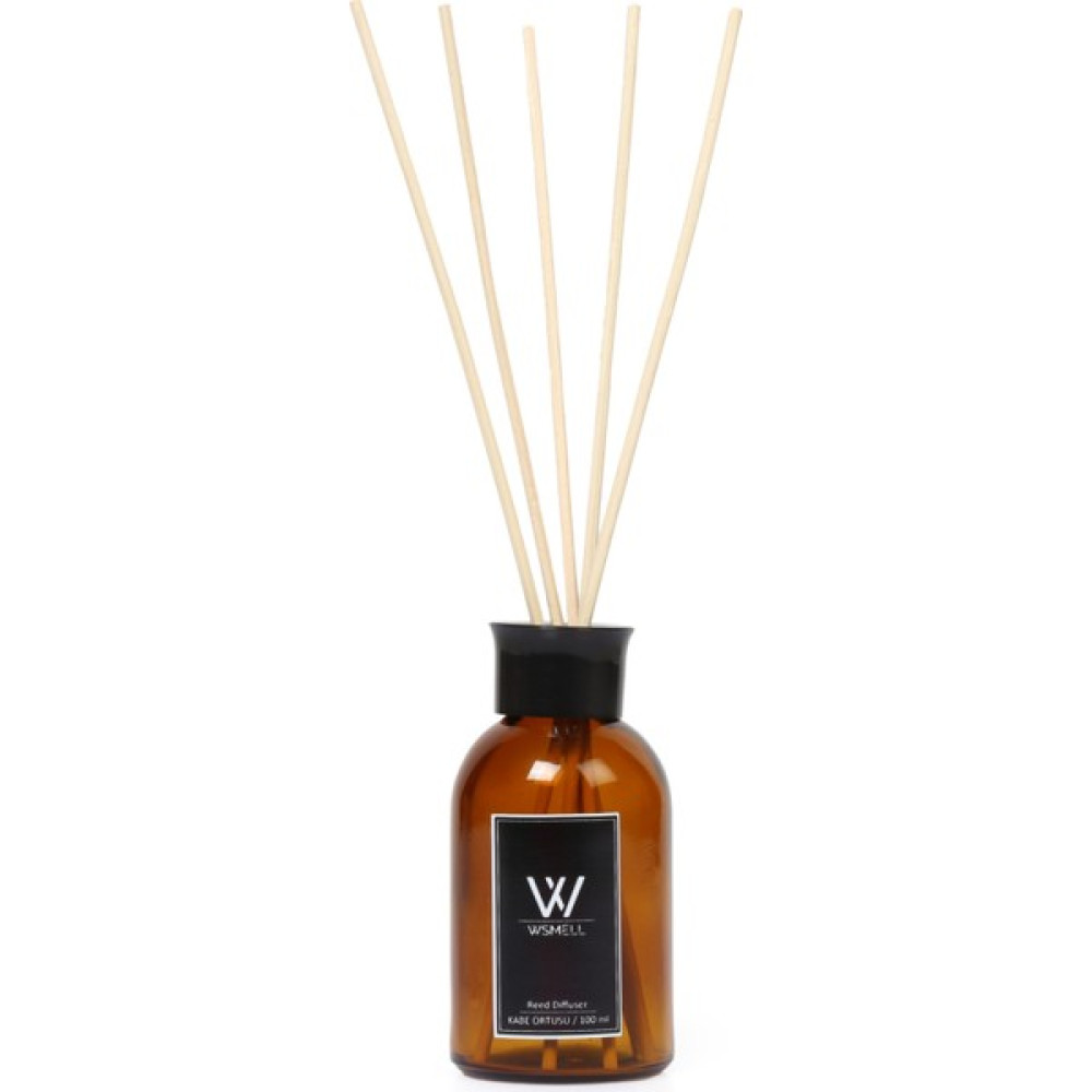 Wsmell Kabe Örtüsü Kokusu 100 ml Kabe Örtüsü Bambu Çubuklu Oda Kokusu - Mistik Koku Oda Kokusu Fiyatı