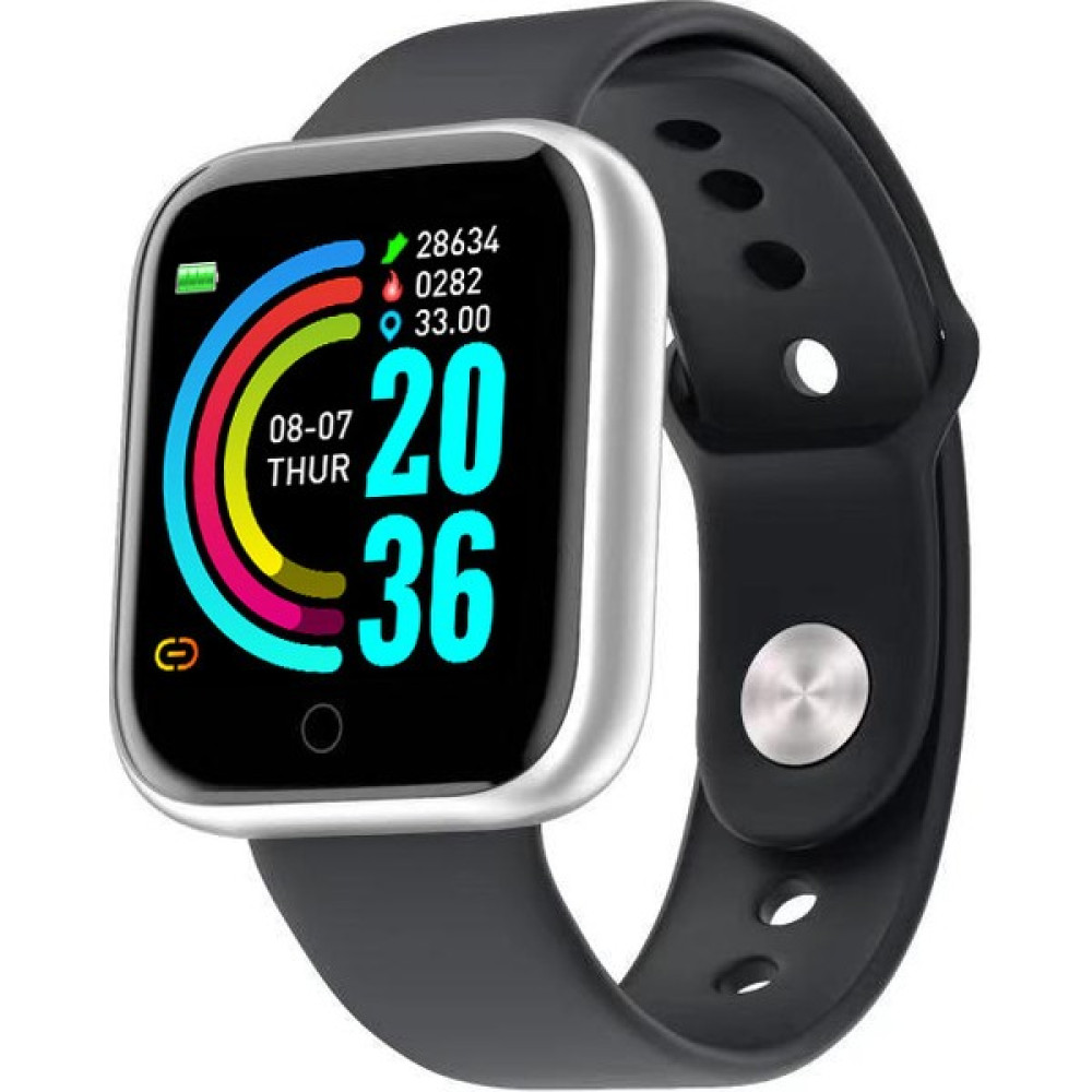 Wtime IP67 Su Geçirmez Akıllı Saat (Yurt Dışından) - S - Siyah - Gümüş Akıllı Saat Fiyatı