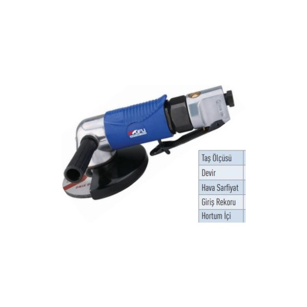 Wufu Havalı Avuç Taşlama 115 mm  10,000 D/d WFG2218 Oto Boyaları Fiyatı