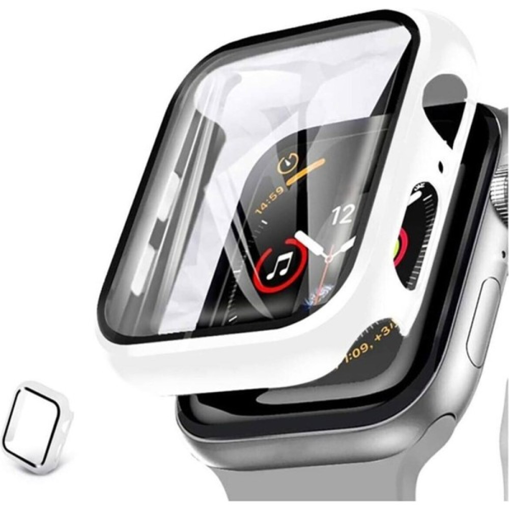 Wully Apple Watch 7-8 (45 Mm) Uyumlu Nike Kılıf Kasa ve Ekran Koruyucu Yüksek Kalite - Beyaz Giyilebilir Teknoloji Aksesuarları Fiyatı