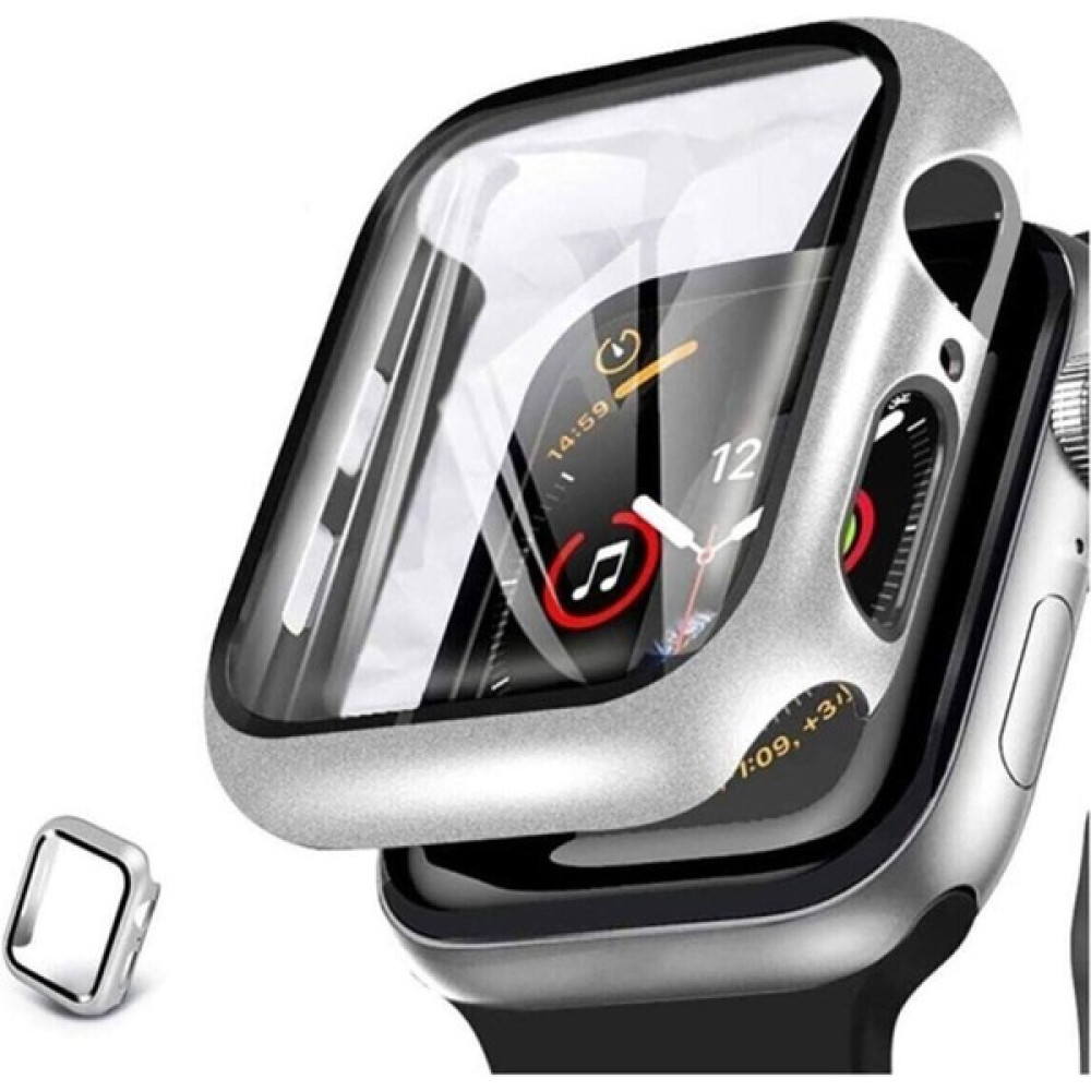 Wully Apple Watch 7-8 (45 Mm) Uyumlu Nike Kılıf Kasa ve Ekran Koruyucu Yüksek Kalite - Gümüş Giyilebilir Teknoloji Aksesuarları Fiyatı