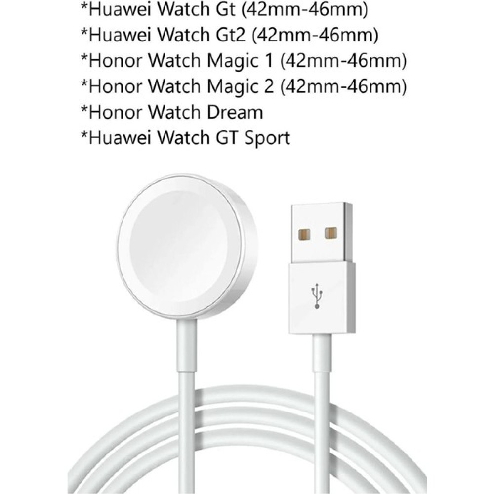 Wully Huawei Watch Gt-Gt2 (42-46MM)/HONOR Watch Magic 1-2 (42-46MM)/HONOR Watch Dream Şarj Aleti [beyaz] - Beyaz Giyilebilir Teknoloji Aksesuarları Fiyatı